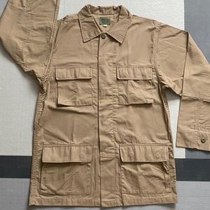 Men’s Khaki Long Trench Coat